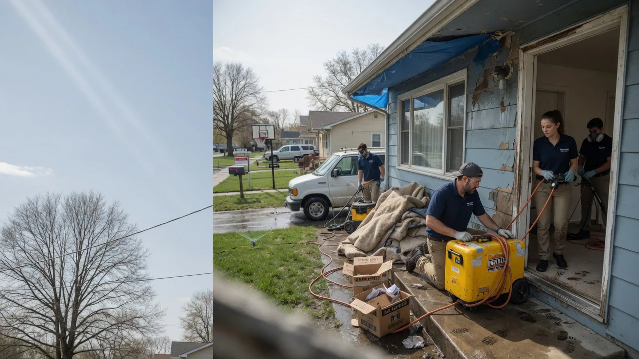 Basement Flood Cleanup in Ray, ND near me